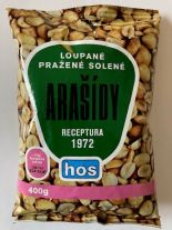 Arašídy loupané pražené solené RETRO 400 g