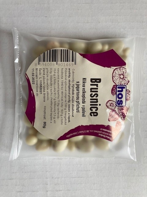 Brusnice - Klikva v jogurtu 80 g