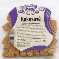 Kokosové kostky se slaným karamelem  80 g