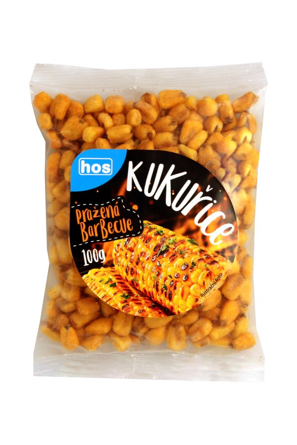 Kukuřice pražená solená barbecue 100 g
