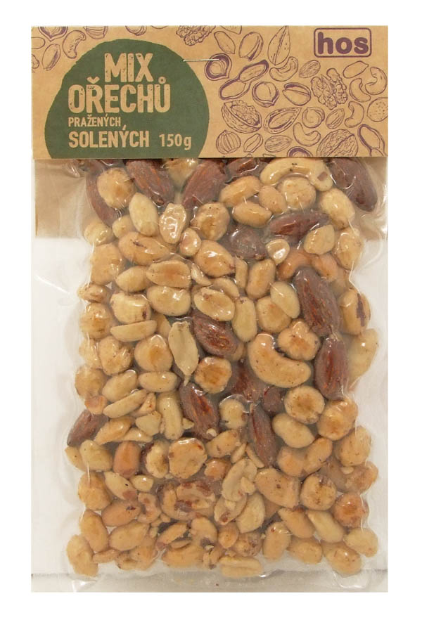 Mix ořechů pražených solených 150 g