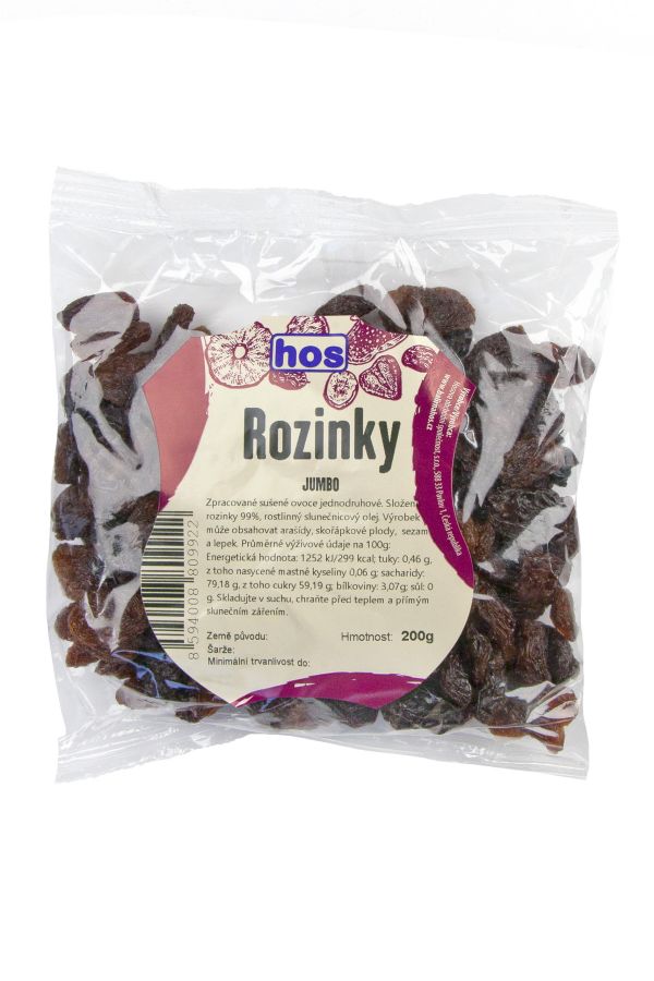 Rozinky Jumbo zlaté 200 g